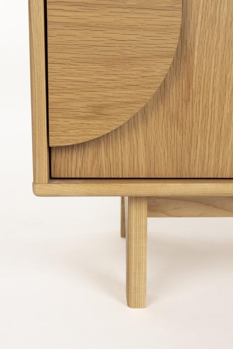 Produktbild Zuiver Sideboard Groove 2 Doors Natural Oak (82 x 40 x 58 cm)
