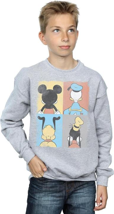 Actual product image Disney Boys Mickey Mouse Four Backs Sweatshirt (140, 146)