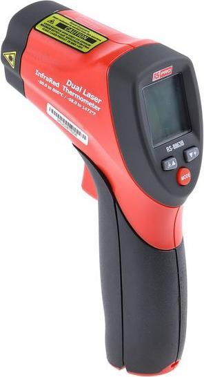 Actual product image Rs Pro Infrared thermometer 20:1, up to +800 °C, +1472 °F, Celsius/Fahrenheit