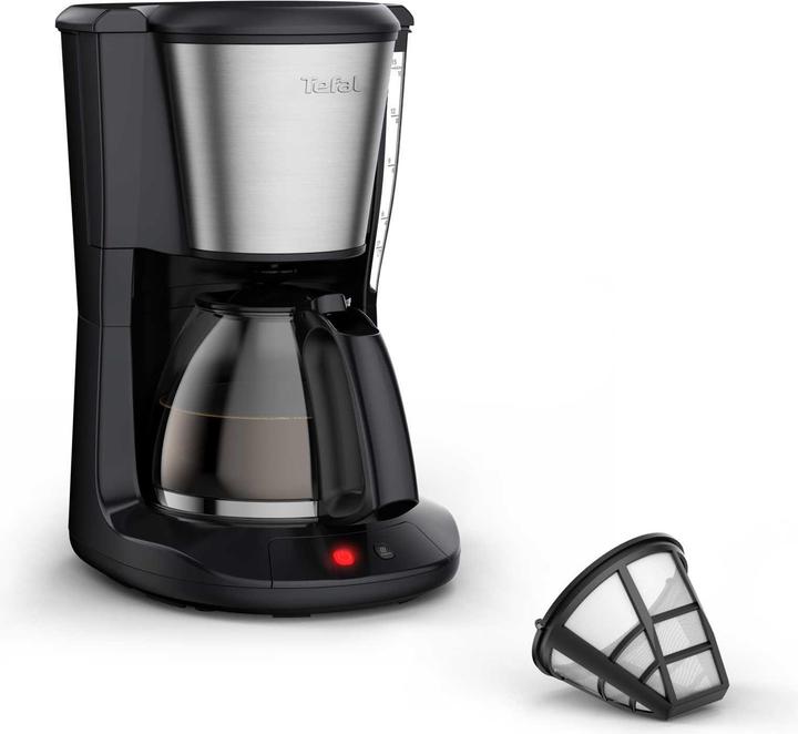 Produktbild Tefal Subito RVS CM5S1D - Filter-koffiezetapparaat -1.25L- 15 kopjes (CM5S1D)