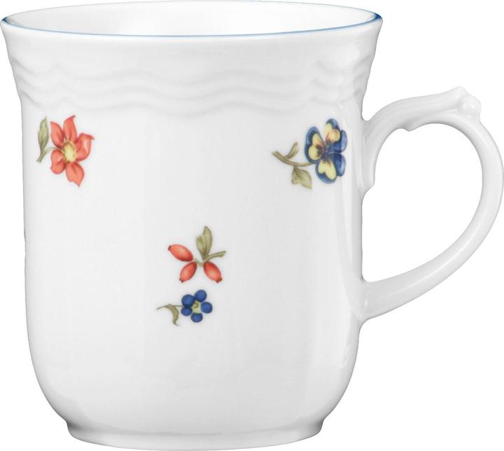 Actual product image Seltmann Weiden SONATE Nostalgie 34032 Streublume mug with handle 6 pieces (290 ml, 6 x)