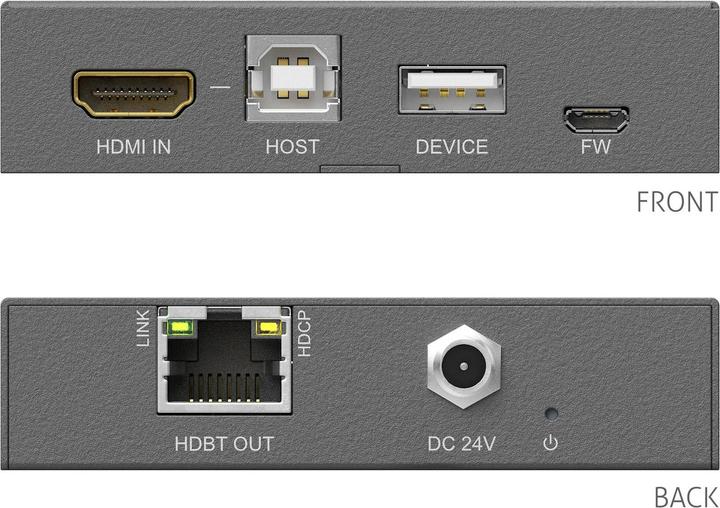 Image du produit Purelink Transmetteur PT-HDBT-1020HU-TX HDBaseT (Rallonge)