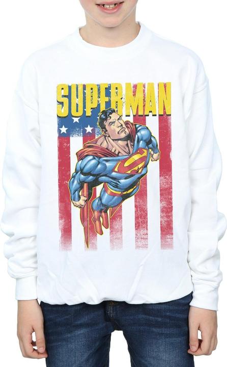 Actual product image Boys Superman Flight Sweatshirt (116)