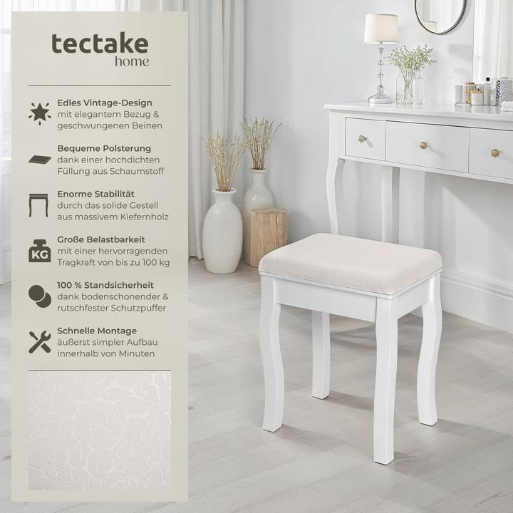 Immagine prodotto tectake Sgabello da spogliatoio