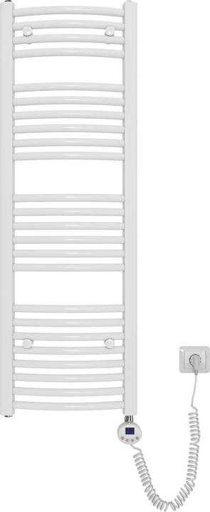 Actual product image Emke Electric Bathroom Radiator, Electric Bathroom Heater, White 120x40cm 500W (500 W)