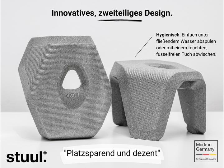 Produktbild Stuul Basalt Toilettenhocker