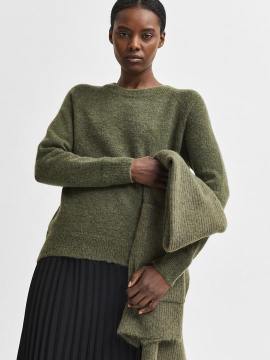 Image du produit Selected Femme Pull en laine à col rond (XXL)