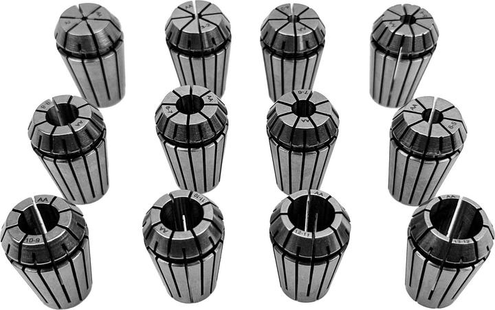 Image du produit Paulimot ER20-Spannzangen-Set 2-13 mm 12-teilig im ALU-Kasten