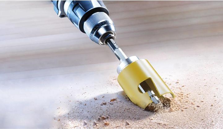Produktbild Pro-Fit Lochsäge für alle Holzwerkstoffe Mauerwerk und Gips Tiefe 52 mm ø45 mm (45 Millimeter)