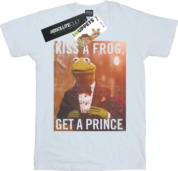 Immagine prodotto Disney The Muppets Kiss A Frog Get A Prince Maglietta Uomo (M)