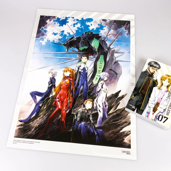 Immagine prodotto Neon Genesis Evangelion - Perfect Edition, Band 7 im Sammelschuber mit Extras (limitierte E (Tedesco, Yoshiyuki Sadamoto, 2023)