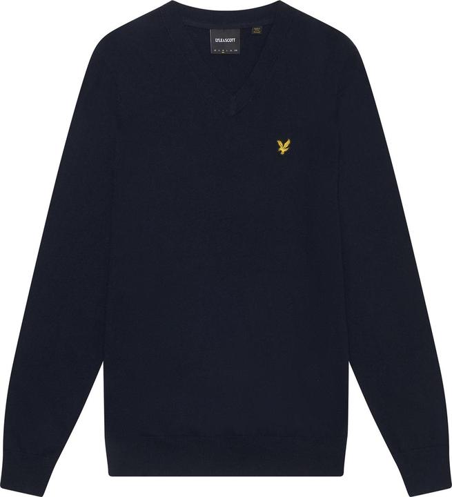 Lyle and Scott pullover mit v-auchnitt au merino-baumwolle lyle & cott (S)