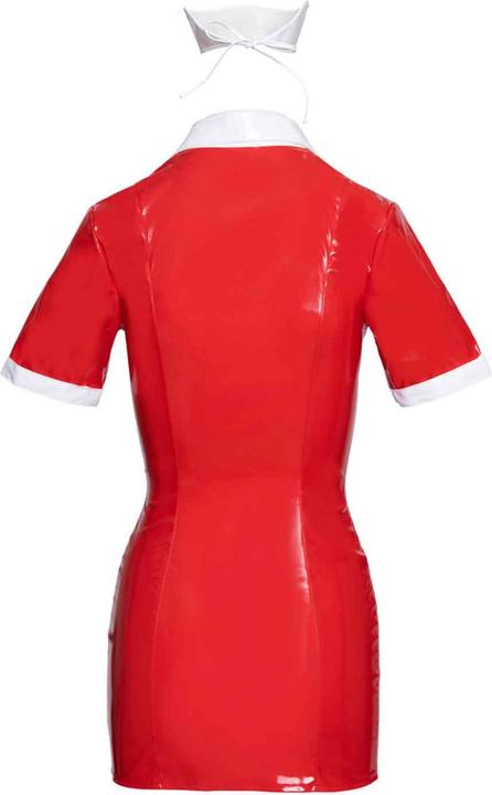 Actual product image Black Level Vinyl Nurse red M (M)