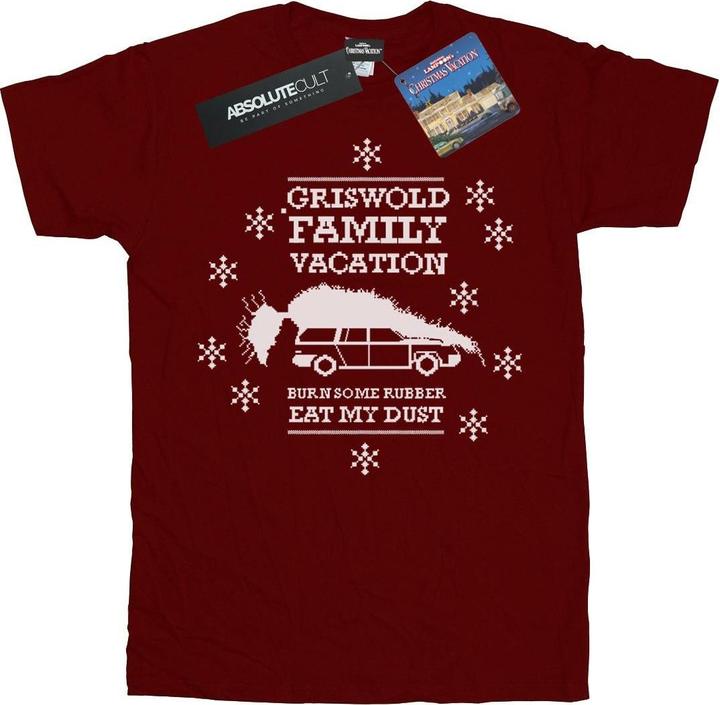 Immagine prodotto National Lampoon´s Vacation National Lampoon's Christmas Vacation Eat My Dust Maglietta Ragazzi (152, 158)