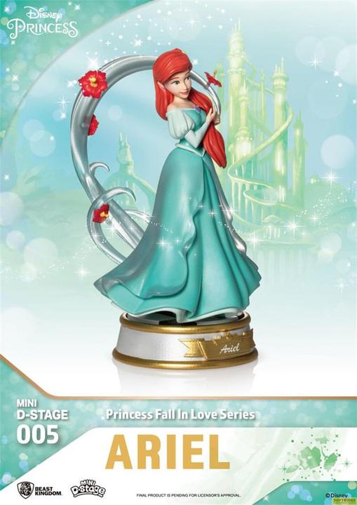 Actual product image Beast Kingdom Disney Mini Diorama Stage Statues Princess Fall In Love Series 12 cm Assortment (6)
