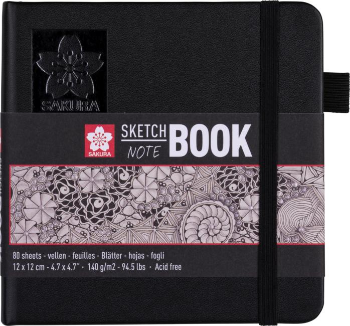 Image du produit Sakura Sketch Notebook A6 Blanc Carr (12 x 12 cm, Blanc, Couverture rigide)