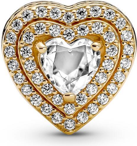 Produktbild Pandora Funkelnde Herzen Charms/Beads (Gold 14 Karat)
