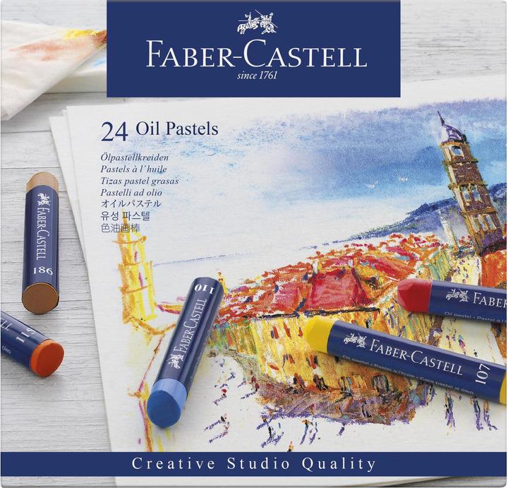 Produktbild Faber-Castell Ölpastellkreiden (Mehrfarbig, 24 x)