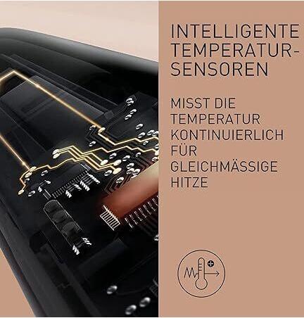 Actual product image Panasonic Hair straightening tongs EH-HS0E-K825 Nanoe Number of temperature settings 5, Ionic function, Temper (Straightening iron)