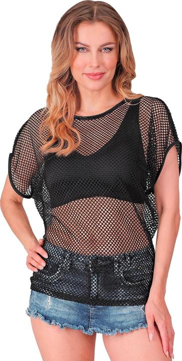 Immagine prodotto Widmann Camicia a rete nera a maniche corte (S/M)