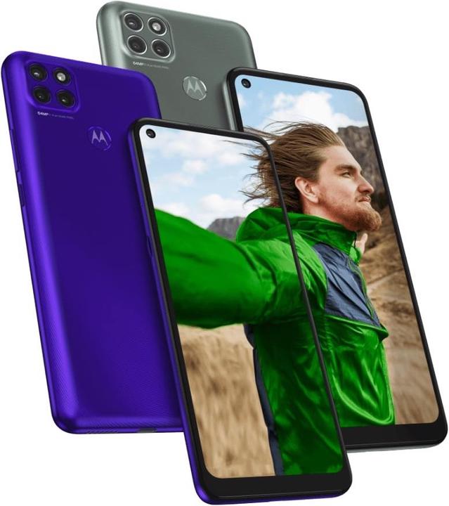 Produktbild Motorola Moto G9 Power (64 GB, Metallic Sage, 6.80", Hybrid Dual SIM, 64 Mpx, 4G)