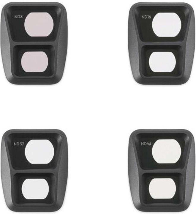 Actual product image DJI ND Filters Set (ND8/16/32/64) (Drone filters, DJI Air 3)