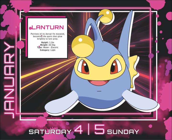 Productafbeelding Pokémon Dagelijkse Vertrekkalender 2025 (Engels)