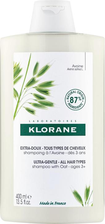 Klorane Extra-sanftes mit Hafer (400 ml, Flüssiges Shampoo)