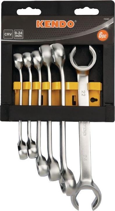 Actual product image Kendo Double-end ring wrench set open type (24 mm)