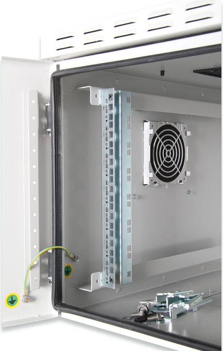 Produktbild Digitus Wandgehäuse IP55 - zur Anwendung im Aussenbereich - 600x600 mm (BxT) (16 HE, 19 Zoll Rack)