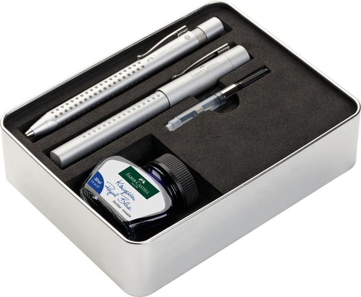 Actual product image Faber-Castell Grip 2011 Set (Silver)