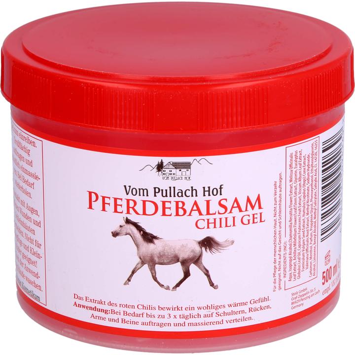 Produktbild Axisis Vom Pullach Hof Pferdebalsam Chili Gel, 500 ml Gel (Körpergel, 500 ml)