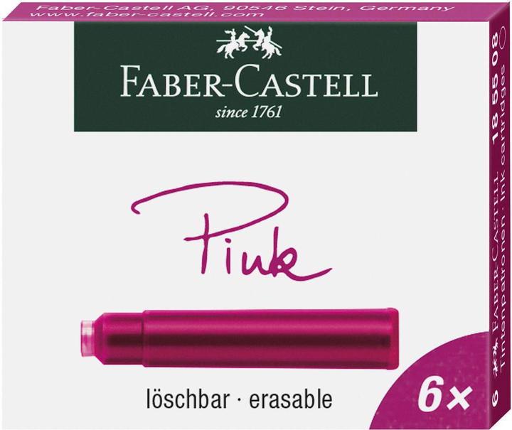 Faber-Castell Cartouche d'encre (cartouches d'encre, Pink)