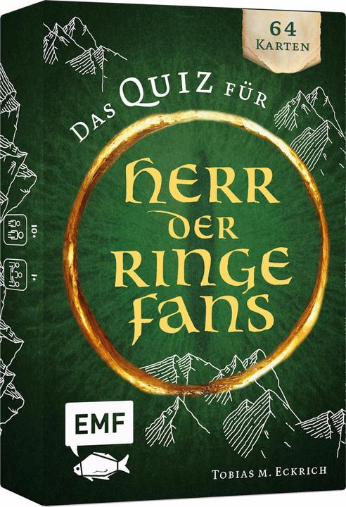Produktbild Kartenspiel: Das inoffizielle Quiz für Herr der Ringe-Fans (Deutsch)