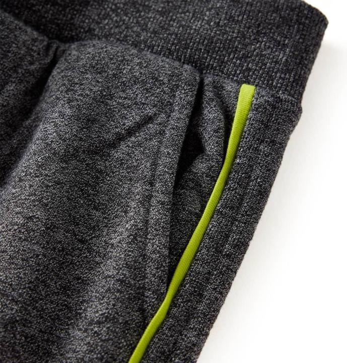 Immagine prodotto VidaXL Pantaloni della tuta da ginnastica per bambini grigio melange 128,Materiale: 80 (128)