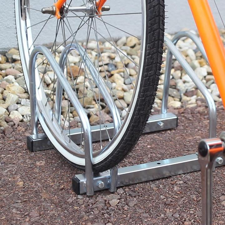 Produktbild Relaxdays 3x Doppel-Fahrradständer