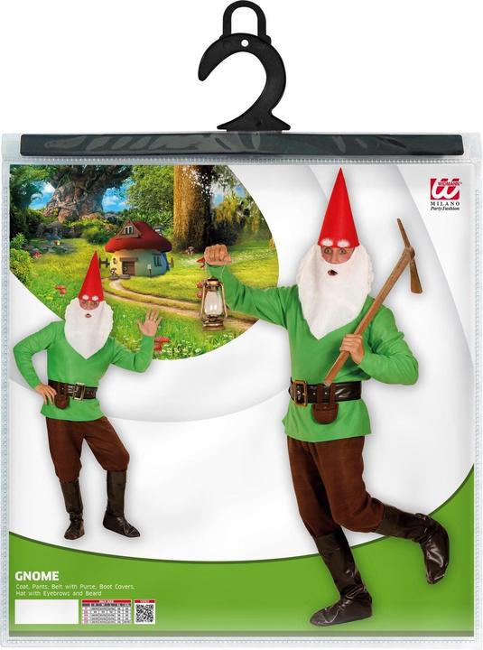 Image du produit Widmann Kostüm Gartenzwerg (S)