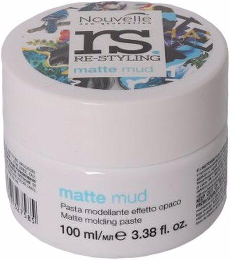 Image du produit Nouvelle RS Matte Mud Matt- Pâte à modeler forte tenue (Gel coiffant, 100 ml)