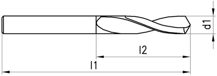 Produktbild Neriox Spiralbohrer Typ H, HSS, DIN 338, Ø 8.0 (8 Millimeter)
