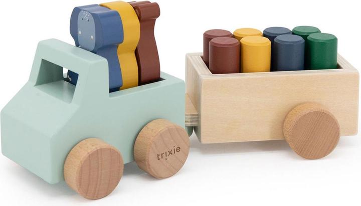 Produktbild Trixie Baby Auto mit Anhänger