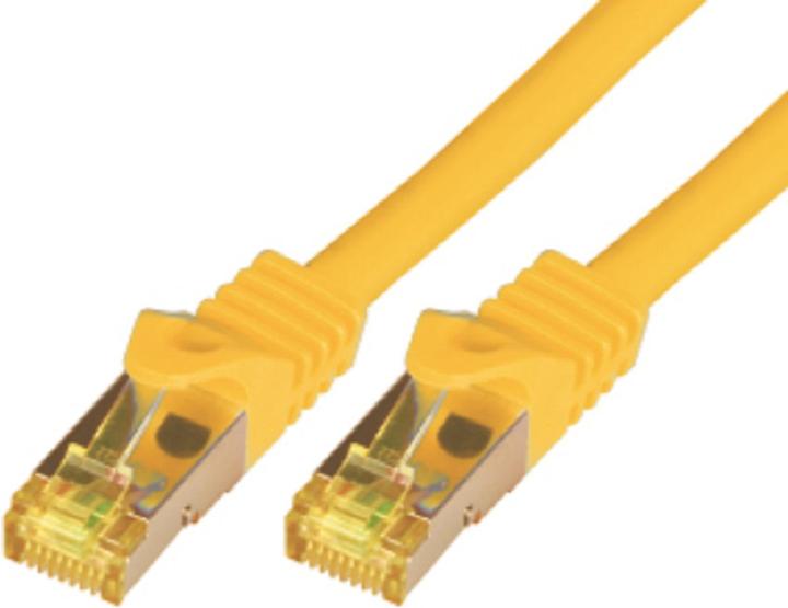 M-Cab CAT7 S-FTP-PIMF-LSZH-1.00M-YEL (PiMF, S/FTP, CAT7, 1 m)
