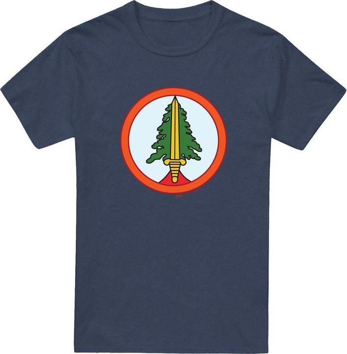 Actual product image Twin Peaks Unisex Adult Bookhouse Boys T-Shirt (S)