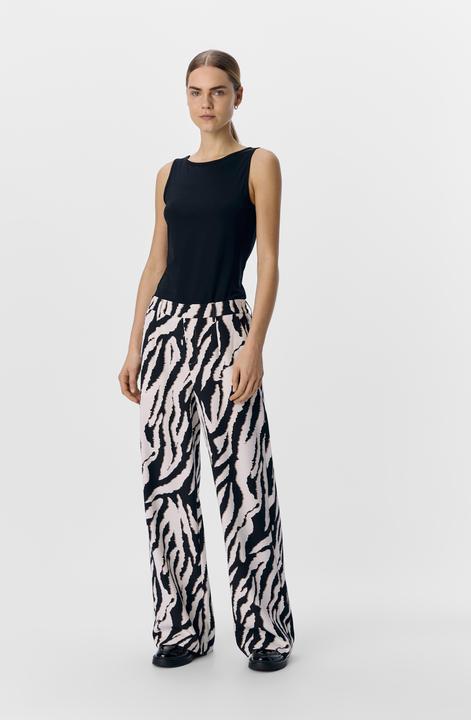 Produktbild Object Leoprint Hose mit weitem Bein (36)