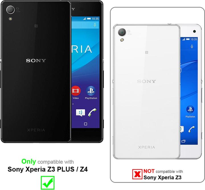 Actual product image Cadorabo Display protection glass (1 Piece, Sony Xperia Z4)