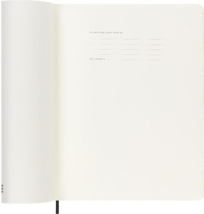 Actual product image Moleskine Notebook (19 x 25 cm, English)