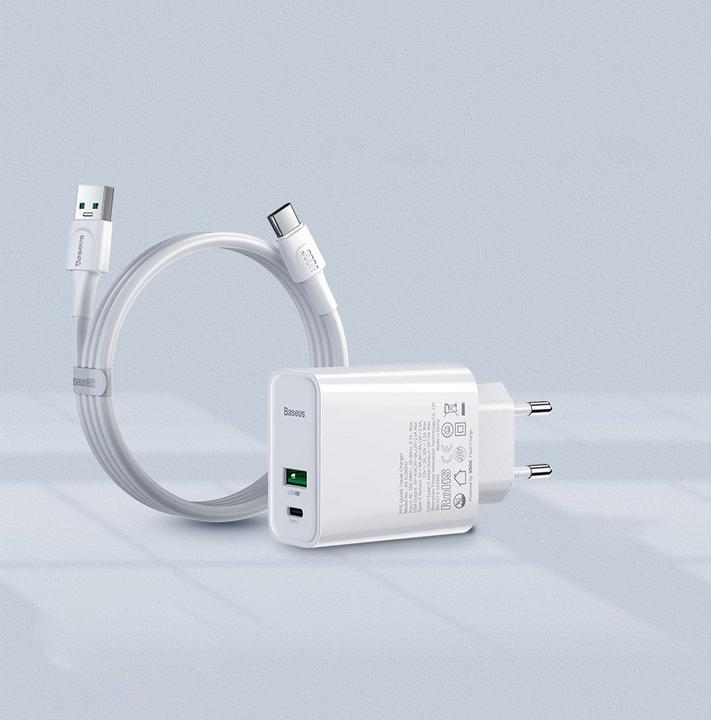 Produktbild Baseus Speed PPS Quick Charger Set U+C 30W VOOC Edition (30 W)