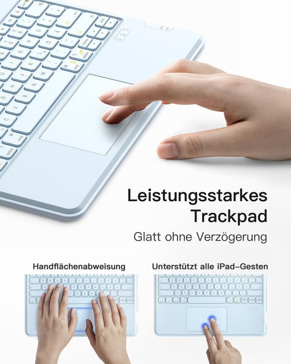 Produktbild Inateck Keyboard iPad 04118 blue (KB04118 blue)