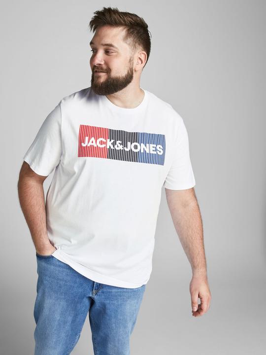 Produktbild Jack & Jones Logoprint Plus size T-shirt (6XL)