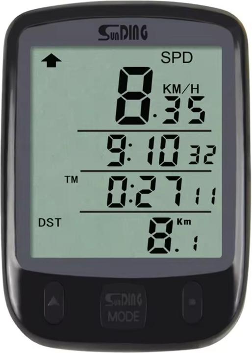 Hermex Sunding Velocomputer Fahrradcomputer Fahrradtacho Bikecomputer