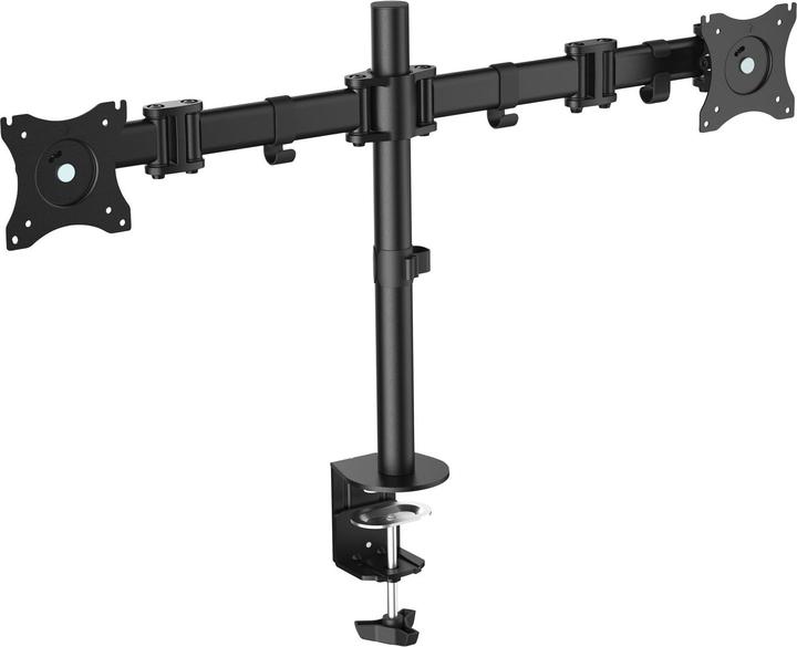 LogiLink 2-fach Monitor-Schreibtischhalterung (Tisch, 27")